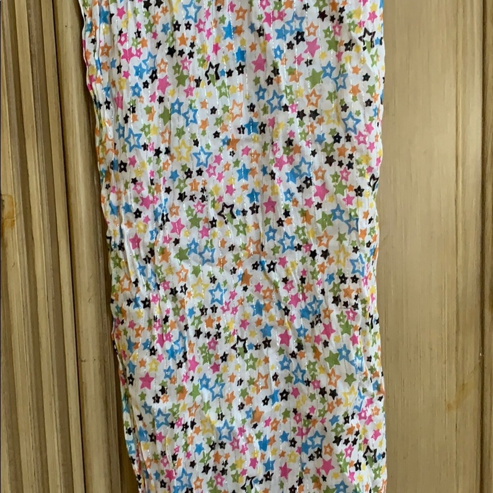 Girl’s Multicolored Scarf with Stars